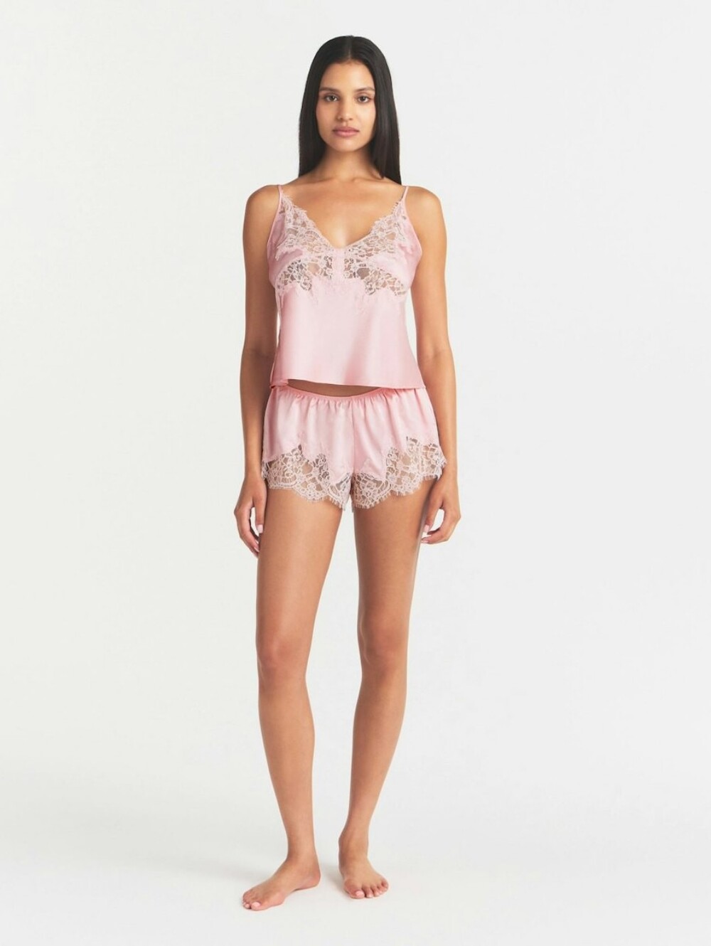 Skims Silk Lace Cami & Short Set